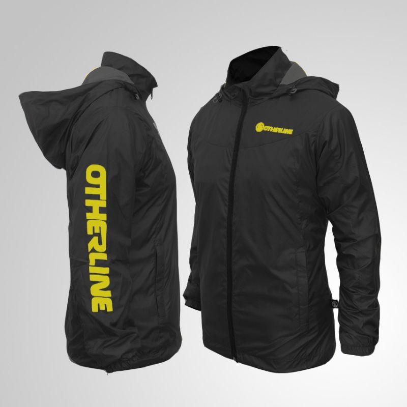 JAKET OLAHRAGA PRIA LARI RUNNING JOGGING SEPEDA PARASUT WINDPROOF - JAKET PRIA