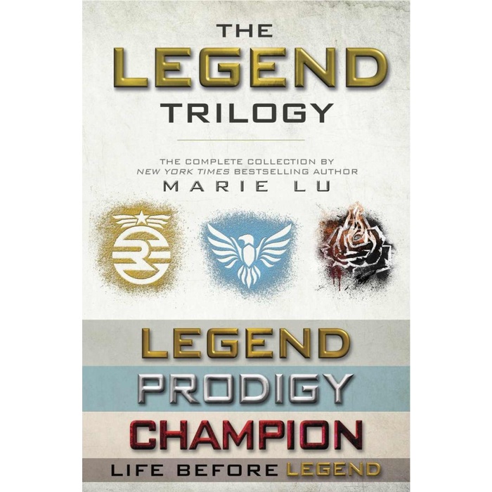 

HOT SALE!!! THE LEGEND TRILOGY LEGEND, PRODIGY, CHAMPION LIFE BEFORE - MARIE LU TERLARIS