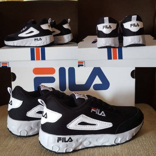 (BISA COD)Sepatu anak FILA/sepatu sekolah SD SMP size 33-37