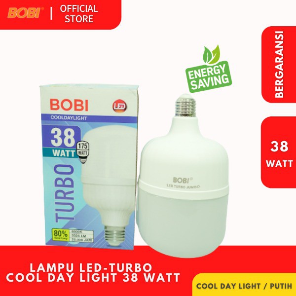 BIG SALE!!!!!!Lampu Led Turbo / Lampu Bohlam BOBI / Watt Bervariasi - Lampu Hemat Energi