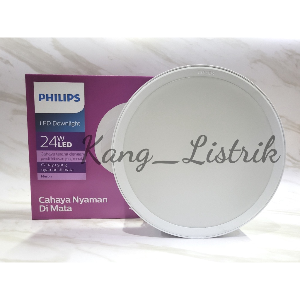 Lampu Philips Downlight Led Meson 24w Bulat OB