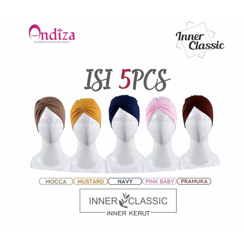 Ciput kaos kerut risty/adem