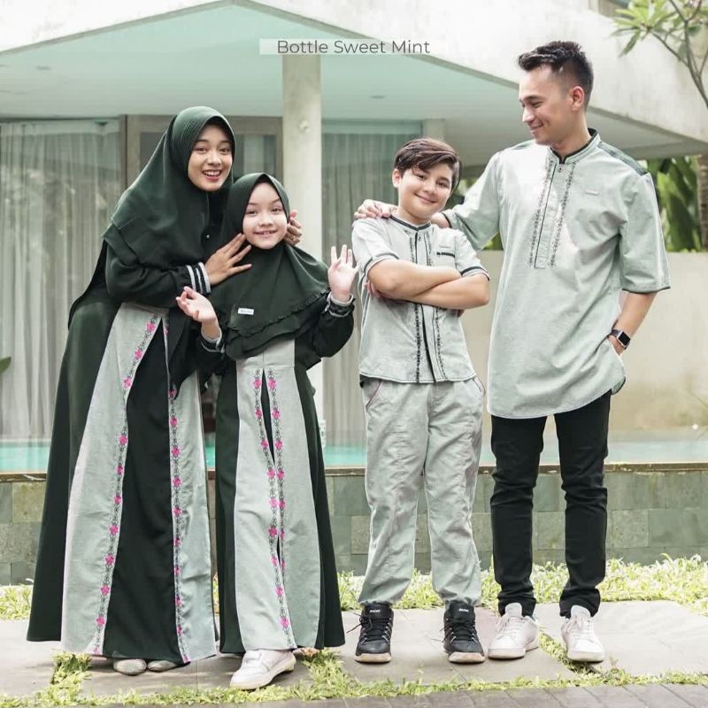 ALWA HIJAB | SARIMBIT JANNATI (Bottle Sweet Mint)