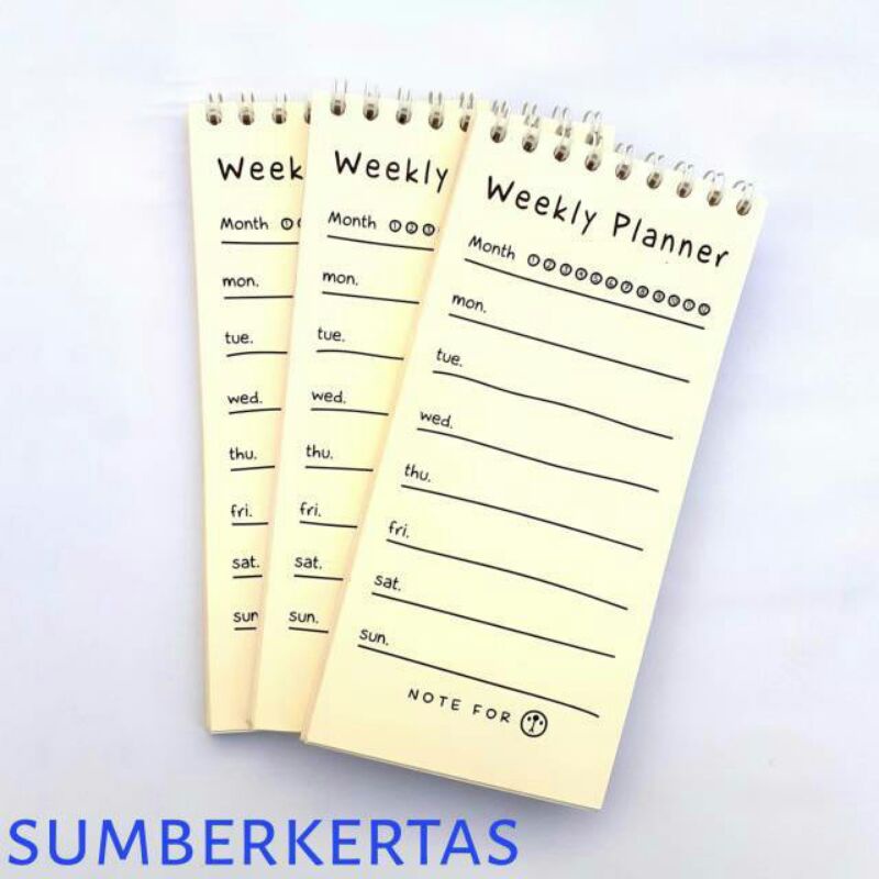 

NOTEBOOK/WEEKLY PLANNER/NOTES/ MURAH#stationary#bukucatatan#todolist#termurah#terlaris#notebook#bukuagenda