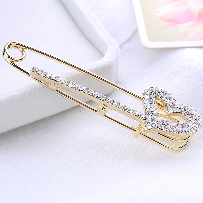 Bros Korea Mutiara bros Berlian Brooch Aksesoris Bros Pin-3