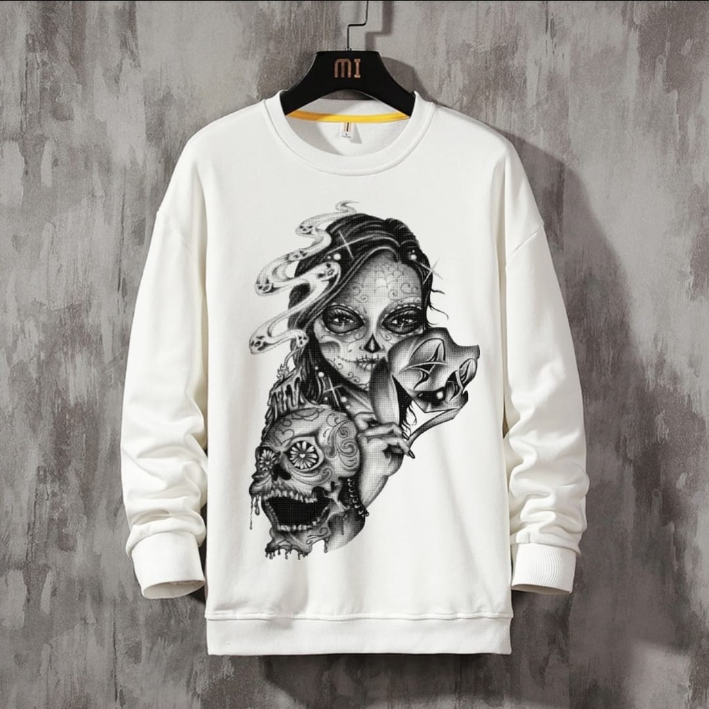 COD/ARPIOSSHOP - BAJU MASK - SWEATER PRIA WANITA / UNISEX MODEL KEKINIAN