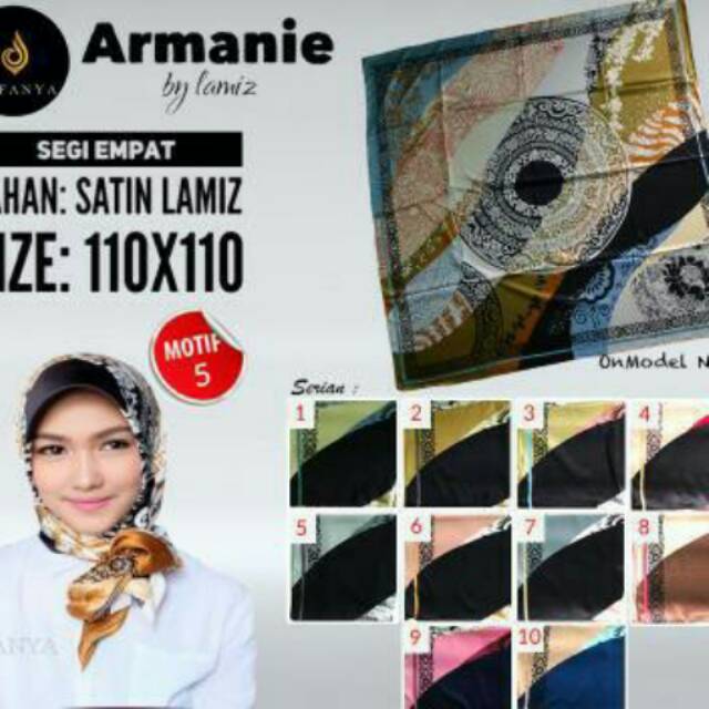 Satin Lamiz segiempat