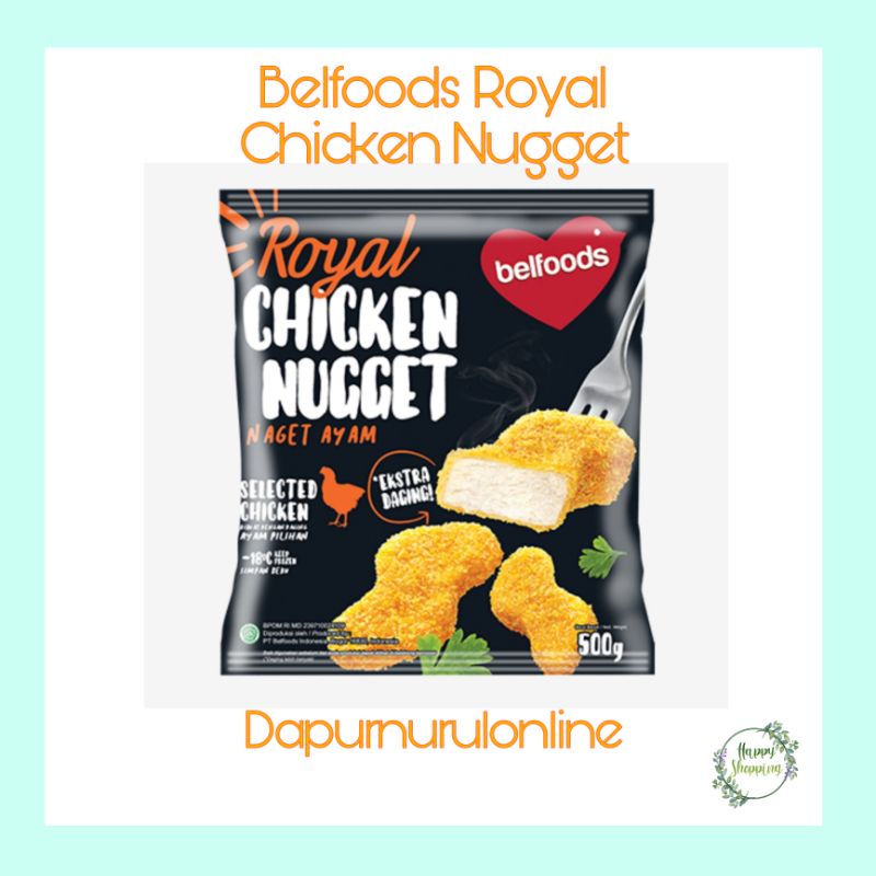 

Belfoods nugget 's' royal (500gr)