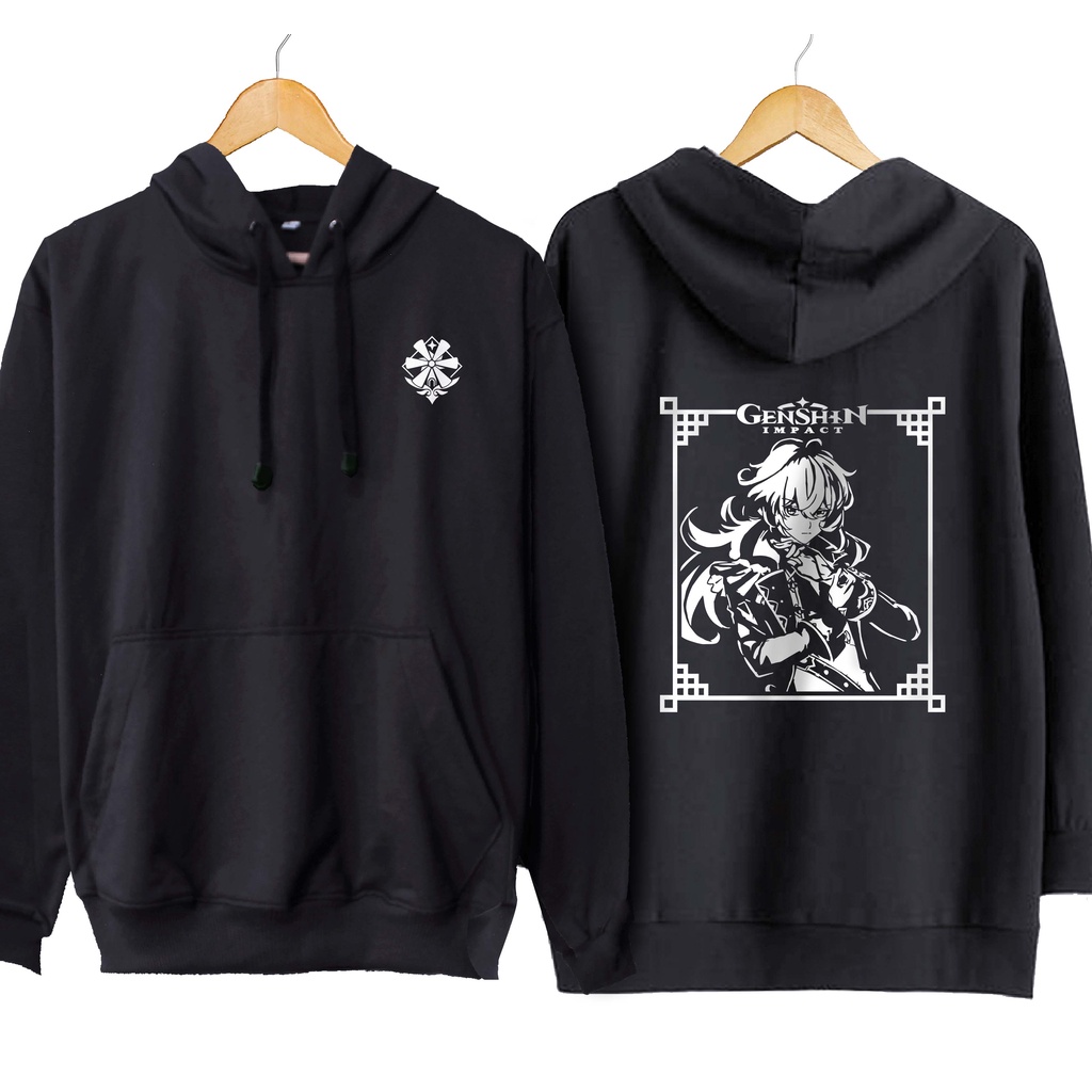 Jaket hoodie jumper japan game DILUC mondstadt - GENSHIN IMPACT material cotton fleece