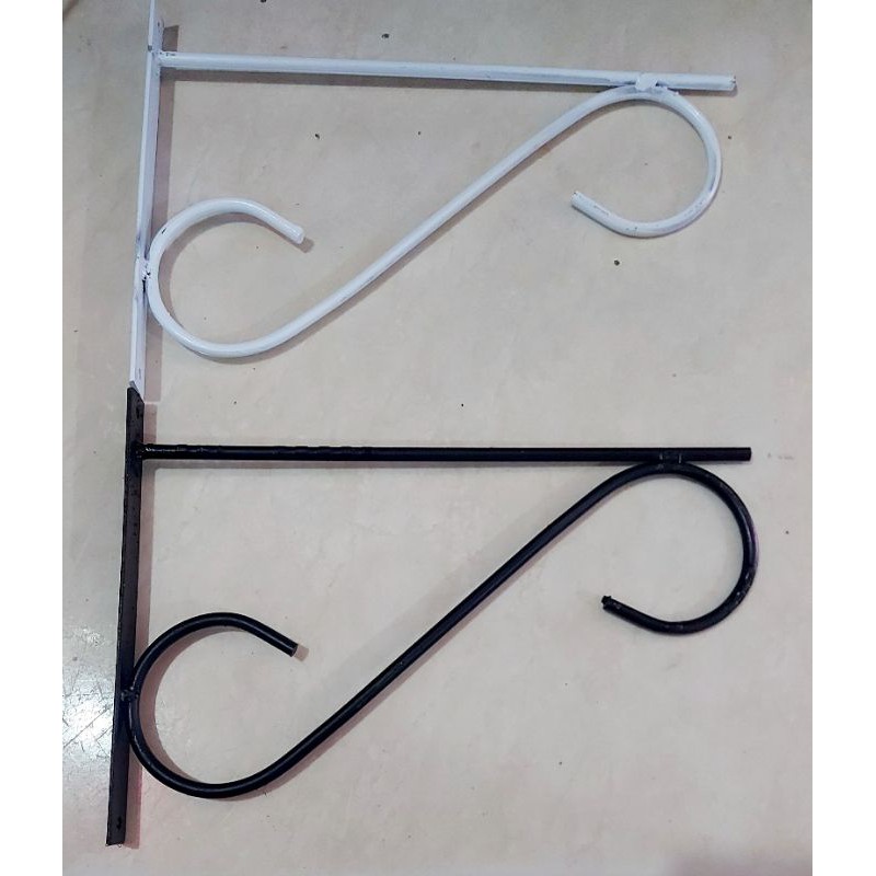 gantungan pot bunga siku tembok pot bunga tanaman hias gantungan siku kecil