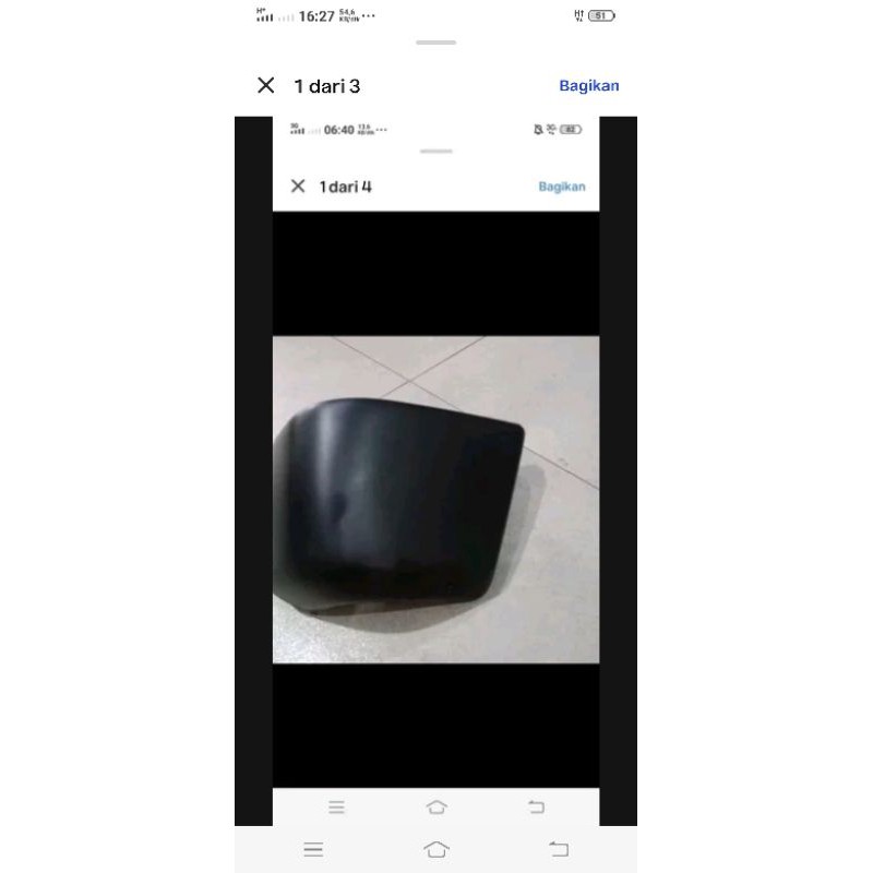 kuping bemper depan taft gt 1set