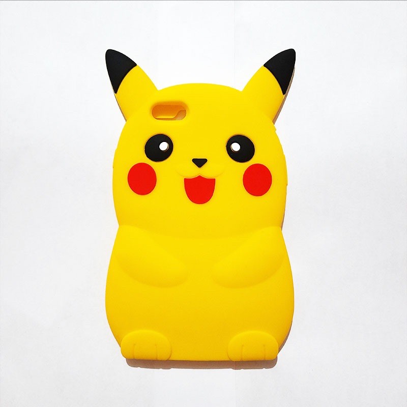 Silikon 3D karakter IPHONE 6 PLUS silicon softcase Silikon boneka lucu pelindung hp case tebal karet softcase lentur