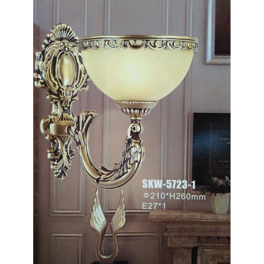(((Bisa Bayar Di Tempat))) Lampu Hias Dinding Klasik Dekorasi Teras/Ruang Tamu/Hotel Skw-5723-1