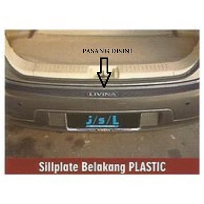 Sill Plate Belakang Grand Livina Cream