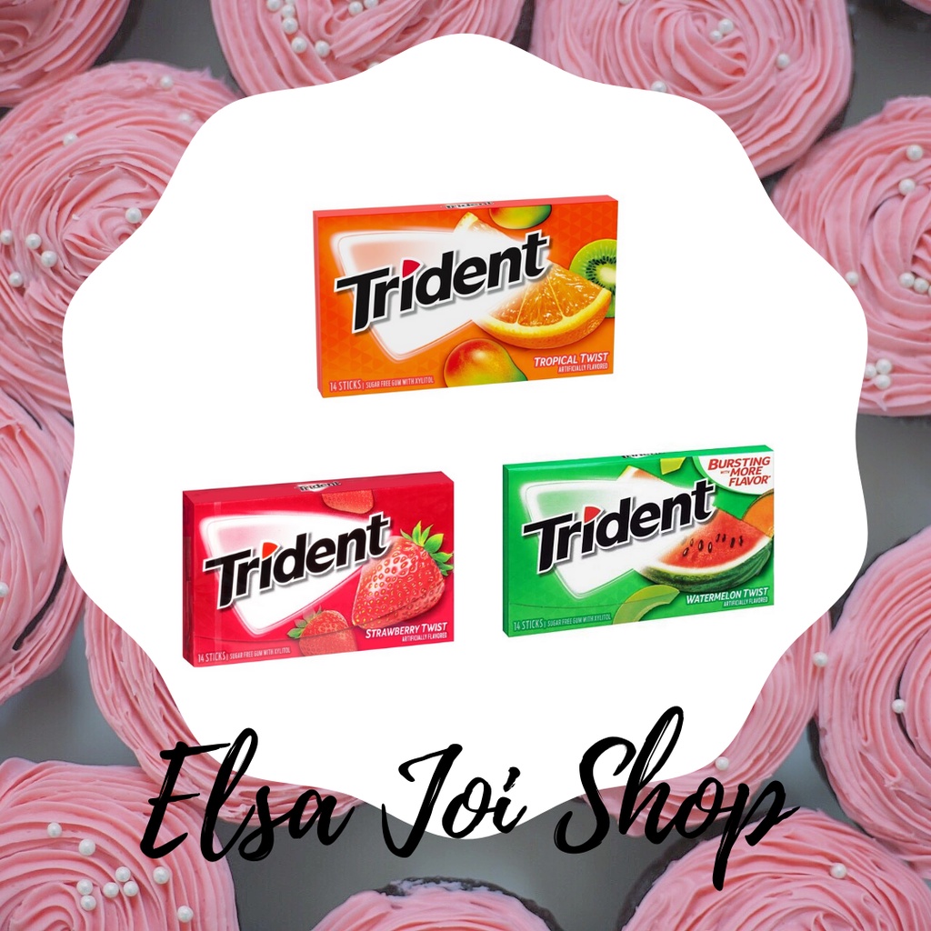 

Trident Sugar Free Gum - ISI 14 STICKS