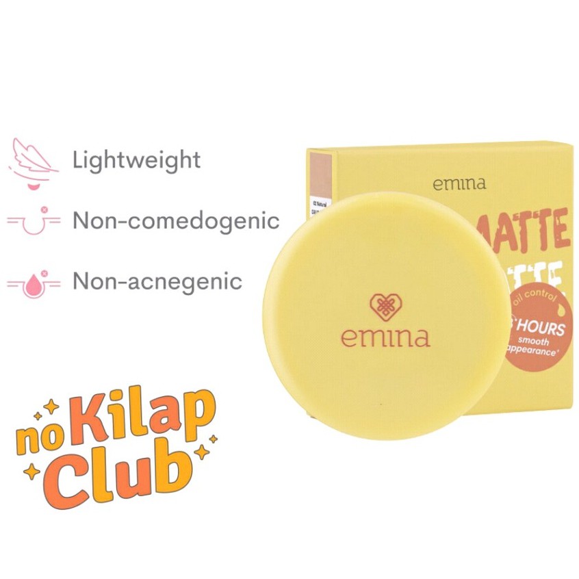 EMINA Daily Matte Compact Powder 11 g