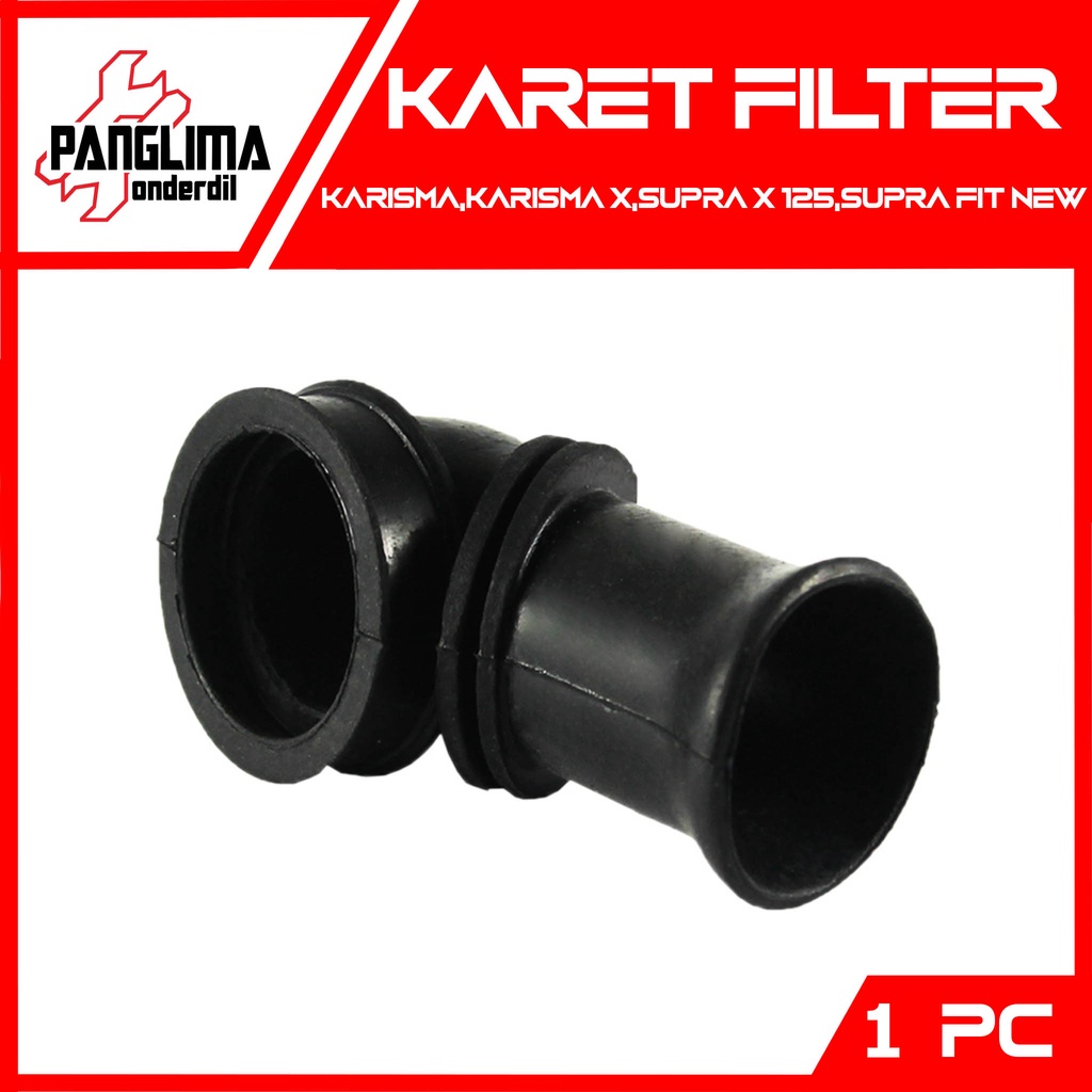 Karet Filter Karisma-Kharisma &amp; Supra X 125 &amp; Supra Fit New Saringan Udara-Hawa Join-Joint Karbu-Karburator-Carbu