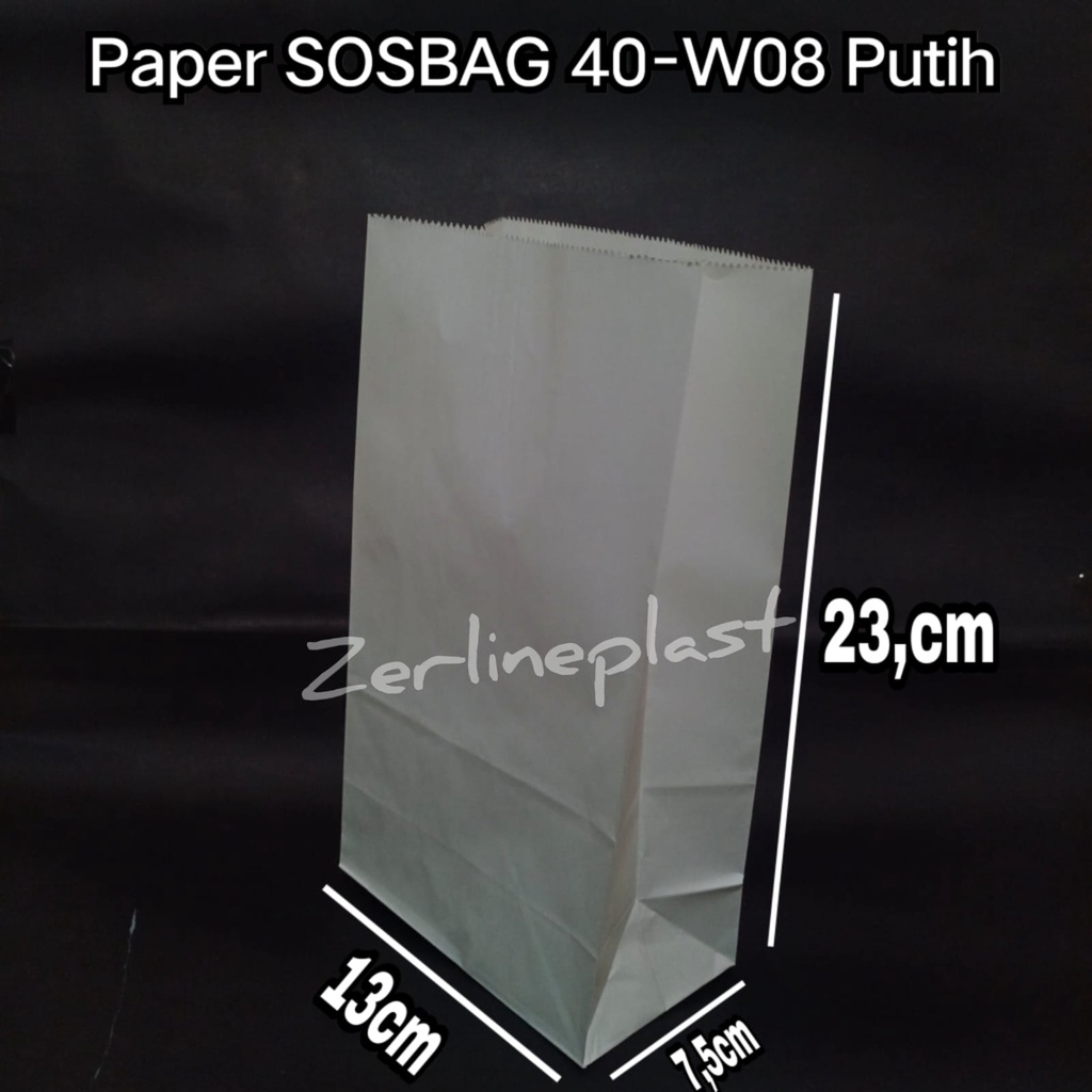 Paperbag // SOSBAG / Kertas Makanan / Kantong Makanan / Kertas PokPok