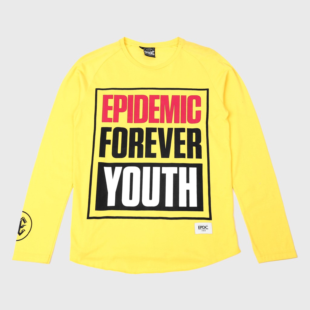 

Epidemic Yellow Longsleeve - Kaos Epidemic