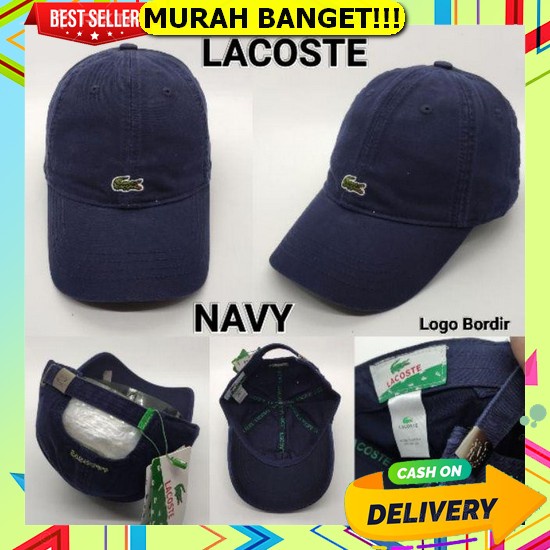 Topi Baseball Pria Wanit Bordir Lakers Fashion Keren Ori Original Kekinian Topi Baseball Golf Lacost