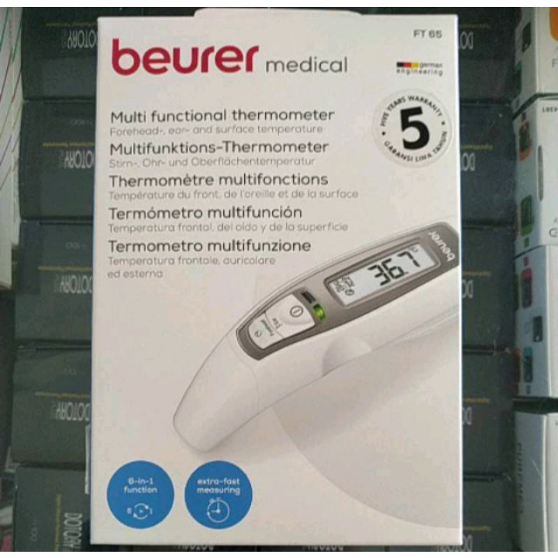 Thermometer Infrared Beurer / Thermometer Dahi / Thermometer Telinga/Beurer/Thermometer Beurer FT-65