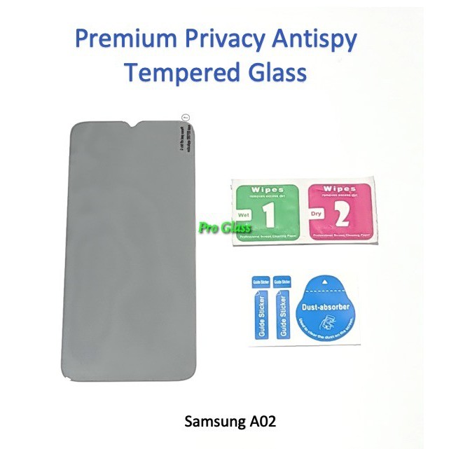 Samsung A02 / A02s Privacy Anti Spy / Antispy Premium Tempered Glass