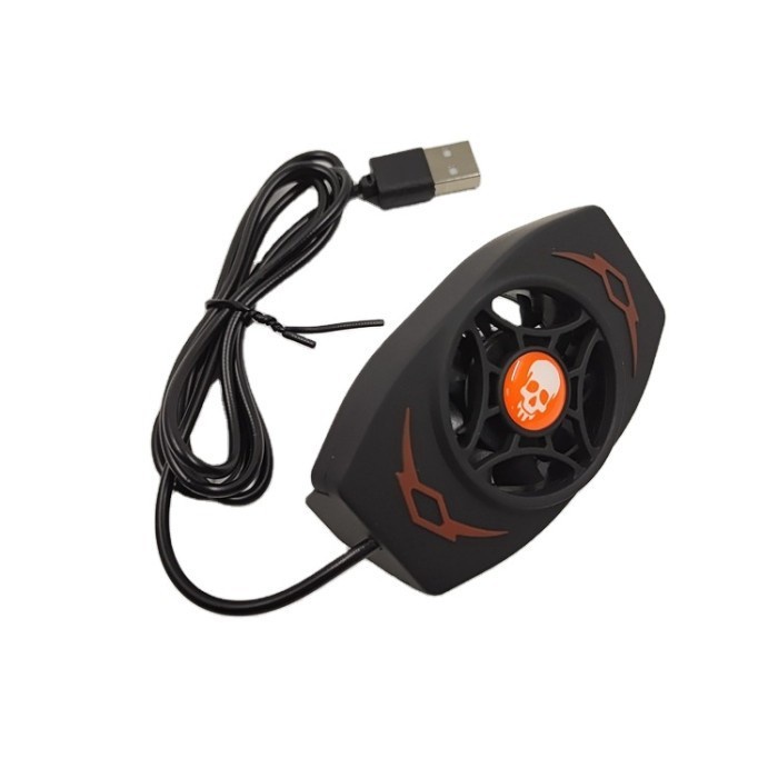 SMARTPHONE COOLING PAD FAN NON BATTERY X13 / Gaming Mobile Phone Radiator Cooling Fan / Cooler Pendingin Handphone Fan X13