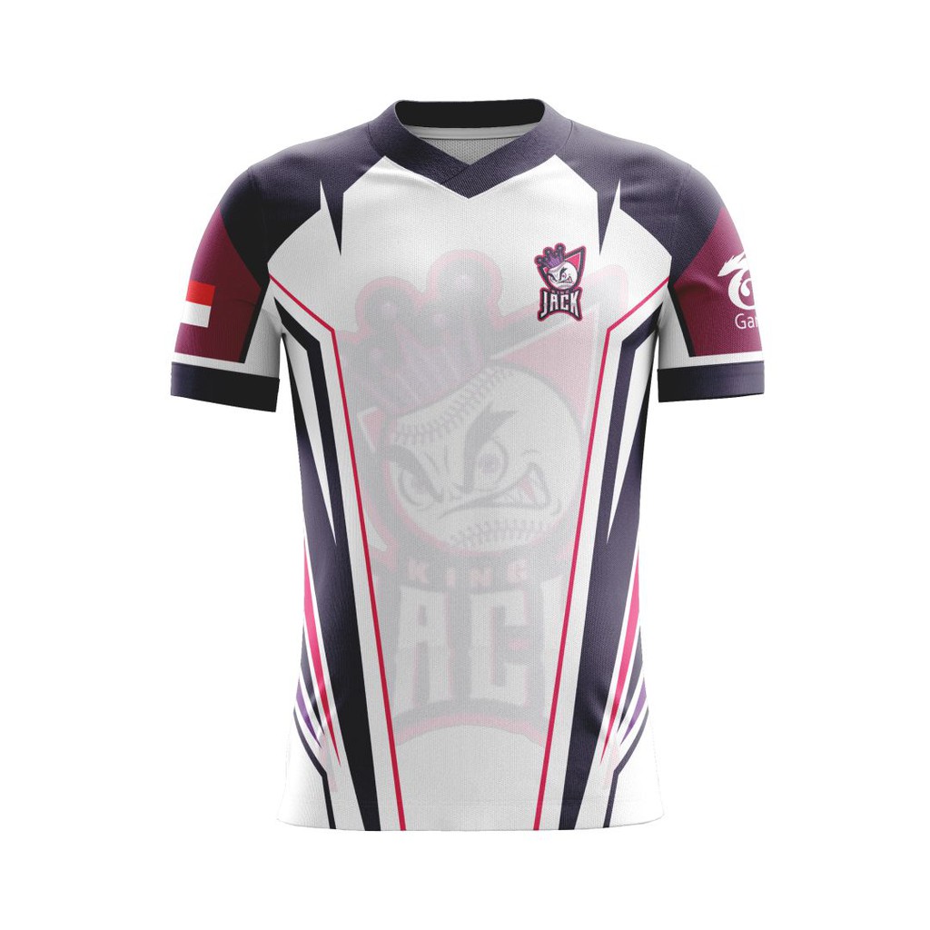 baju Amateur Atasan Jersey Gaming FREE FIRE  FF, ML, PUBGM, COD, GA002 keren aceindoprint