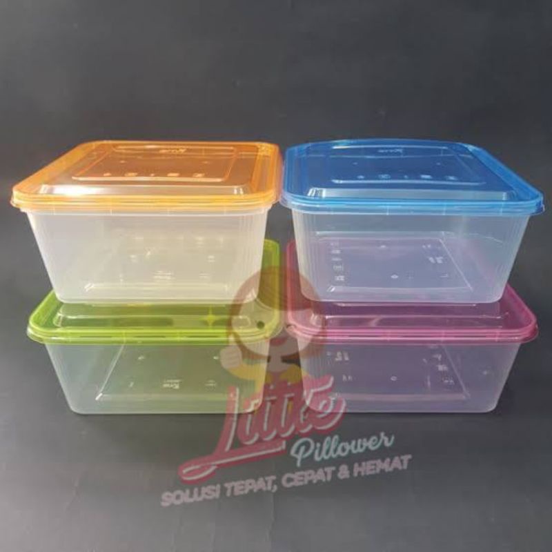 Envi 1500ml Warna-Lunch Box-Kotak Makan-Food Container