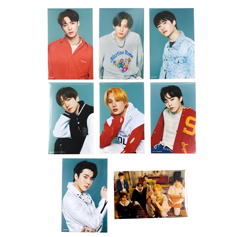 [sharing] EXO DON'T FIGHT THE FEELING MD - 4X6 Photo Set