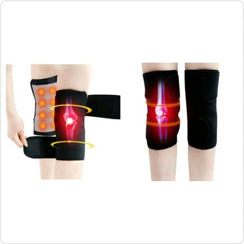 Pemanas Alat Sabuk Terapi Lutut Dengkul Korset Penghangat Lutut Dengkul Batu Turmalin Magnetik Lutut