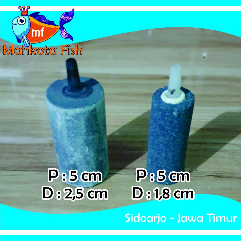 Batu Aerator PANJANG 5 CM | Batu Gelembung | Batu Aerasi | Airstone