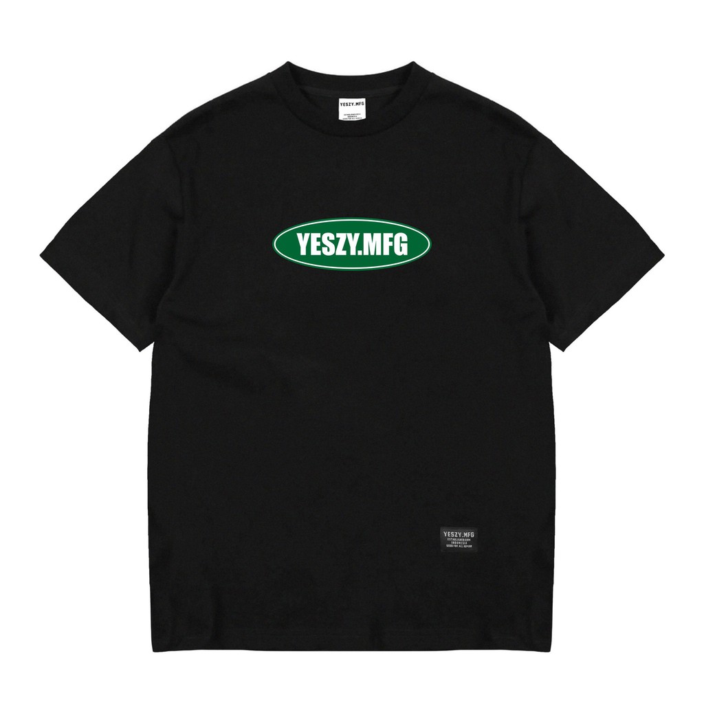 YESZY.MFG Tshirt Black Eclipse Green