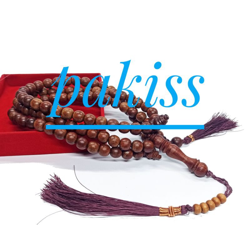 Tasbih Galih Kayu Naga Sari  100% Cirebon-Tasbih Galih Naga Sari Cirebon 99Butir