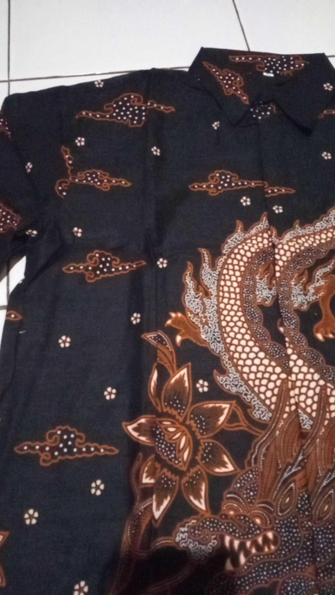 Batik Couple Keluarga Modern - Seragam Batik Ori Ndoro Nogo Ageng Size Jumbo -batik Pekalongan