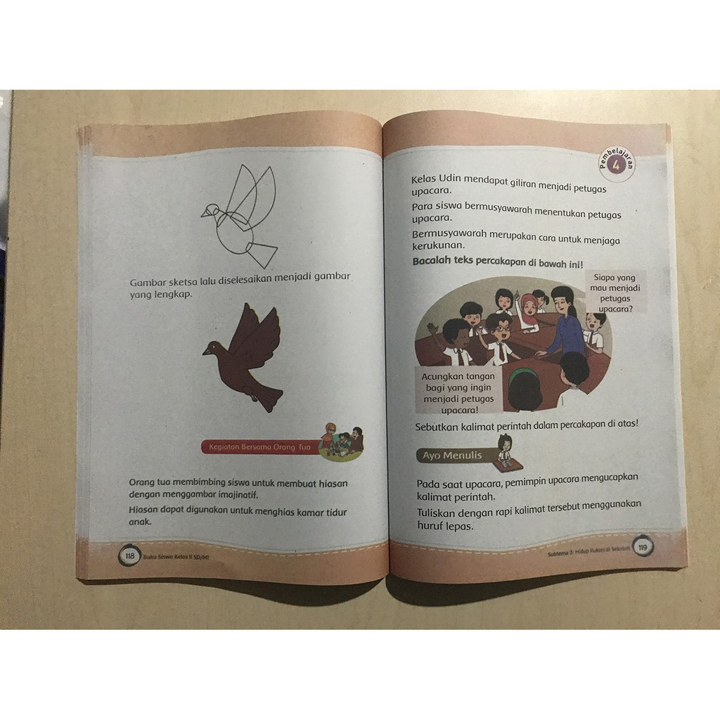 4500 Gambar Sketsa Burung Tema 1 Kelas 2 Terbaik