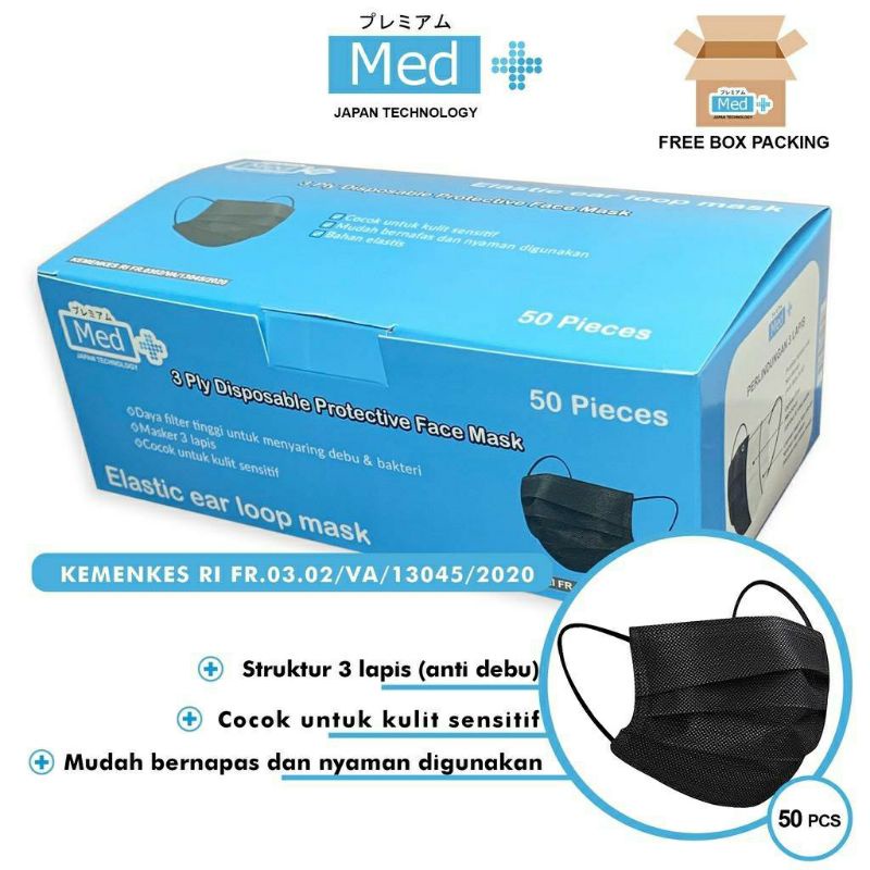 MASKER MEDIS 3 LAYER (satuan)