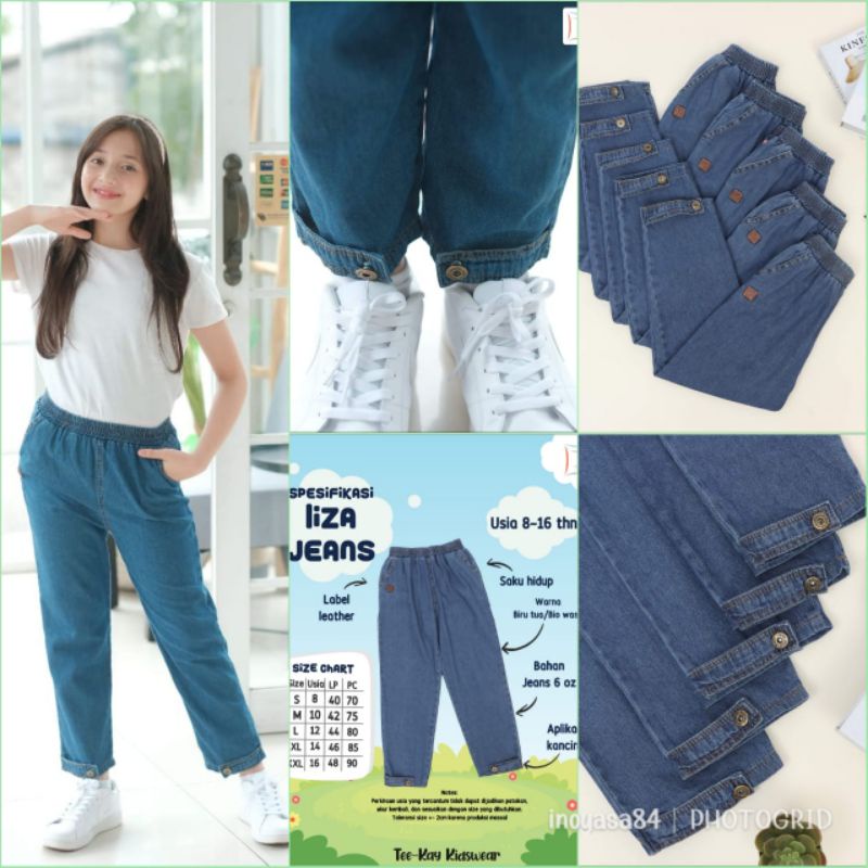 READY STOK LIZA DAN RUBBY JEANS TEEKAY