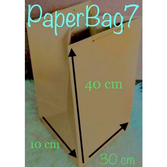 

Tas PaperBag 30x10x40