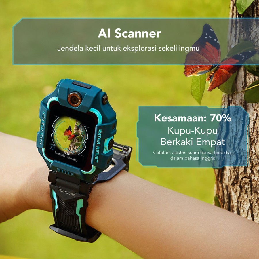 OLIKE - imoo Z6 Watch Phone Front & Rear Dual Camera / Garansi Resmi Original-5