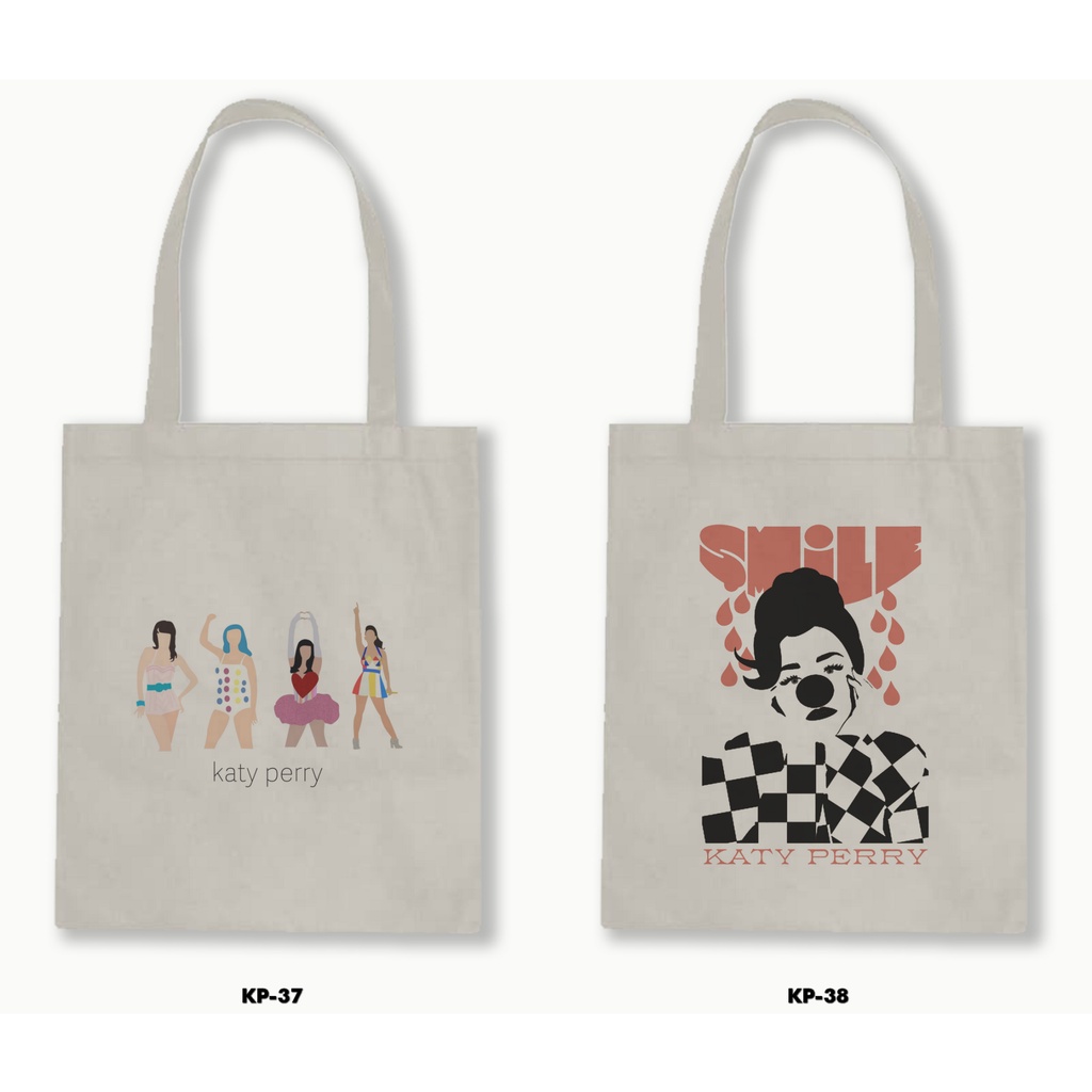 TOTE BAG BLACU - KATY PERRY 03