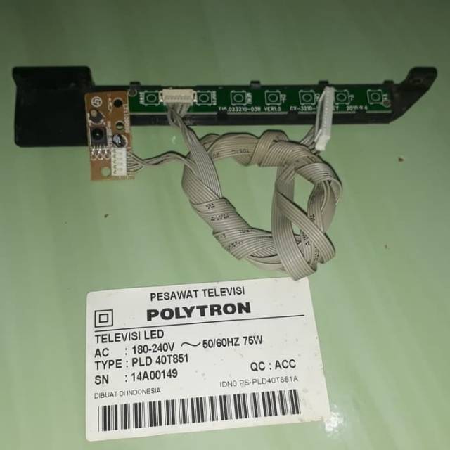 Remote Sensor IR Tombol Polytron PLD 40T851