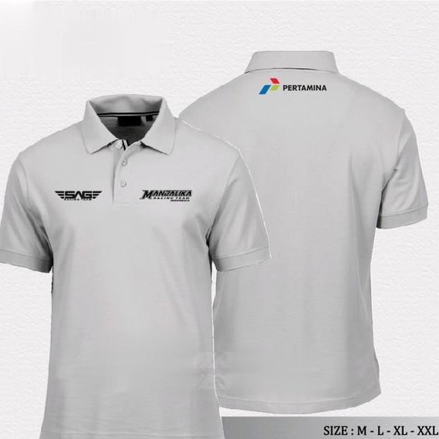 Poloshirt / Kaos Polo Pertamina Mandalika SAG Simple - POLO PERTAMINA