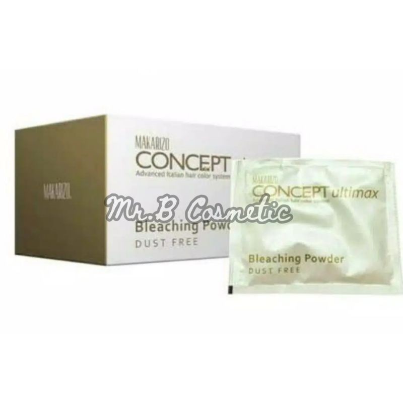 Jual Makarizo bleaching Powder 15 gr -blicing Makarizo - cat rambut ...