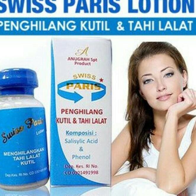 [KODE PRODUK 4251] Obat Penghilang Tahi Lalat / Kutil Aman dan Terpercaya Swis Swiss Paris Lotion