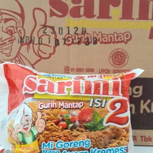 

Sarimi Isi 2 Goreng Ayam Kremes 1 Dus