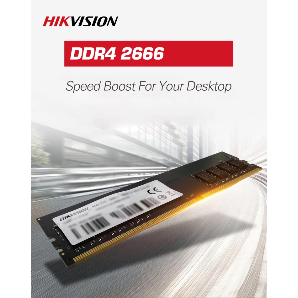 RAM HIKVISION DDR4 U-DIMM 4GB 2666Mhz | Longdimm Memory PC 2666