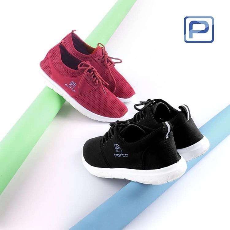 Porto Sepatu Sneakers Wanita AA005L Size 36-40