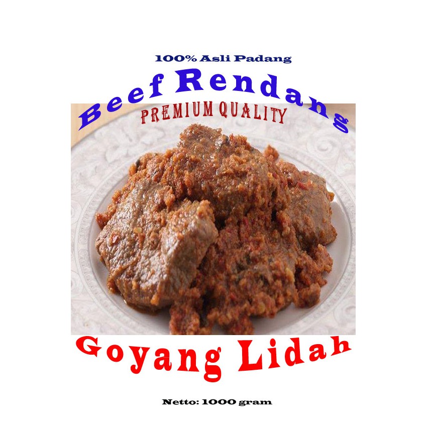 

Beef Rendang Goyang Lidah