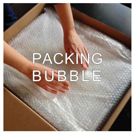 

Packing Tambahan Extra Bubble Wrap Pelindung Supaya Paket Lebih Aman Dan Terjaga